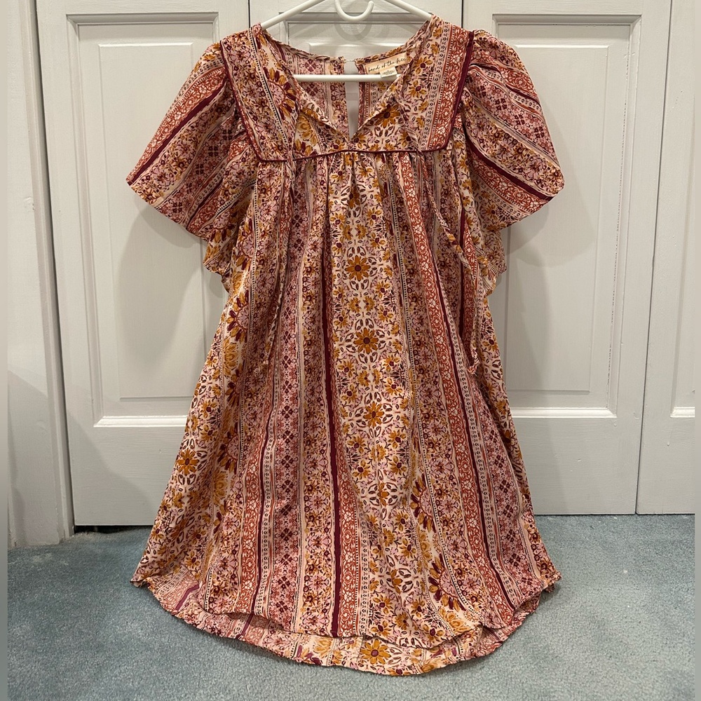 Floral Patterned Dress